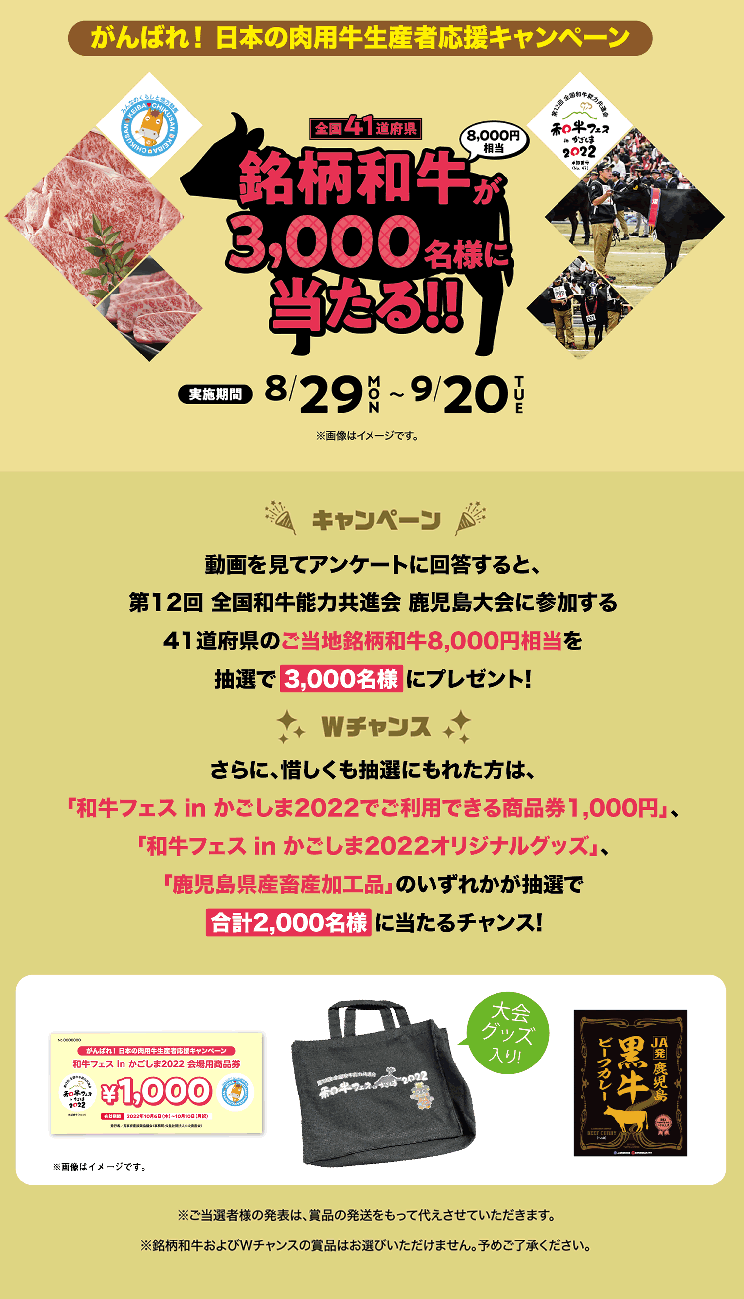 がんばれ！日本の肉用牛生産者応援キャンペーン